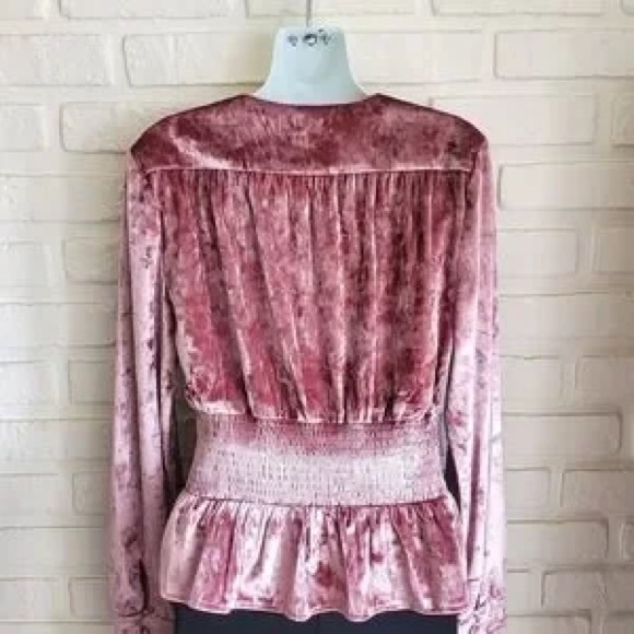 WAYF Velvet Blouse - Picture 2 of 8